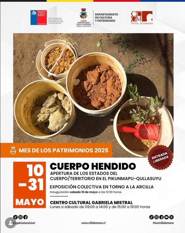 Afiche de la exposición Cuerpo Hendido